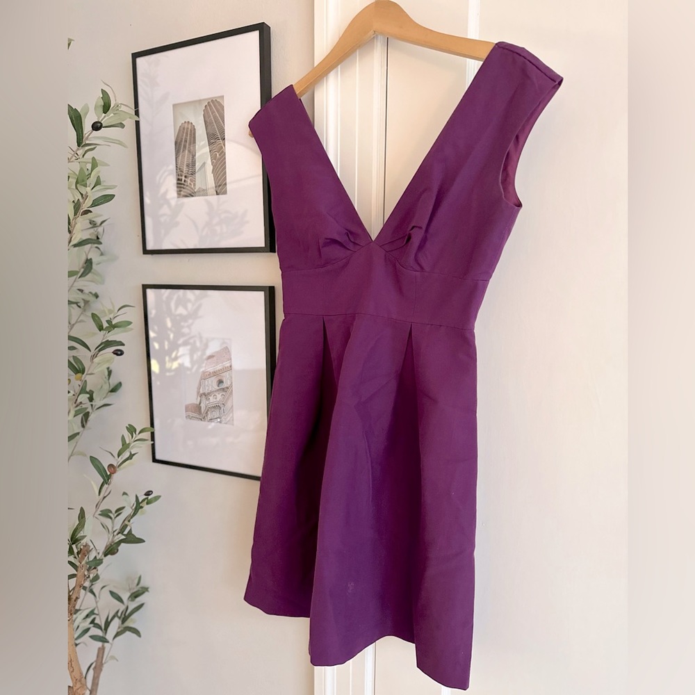 J. Crew dress, purple, size 4